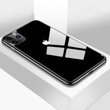 Load image into Gallery viewer, iPhone 11 Pro Glass Hard Ultra High Protection Case- Black