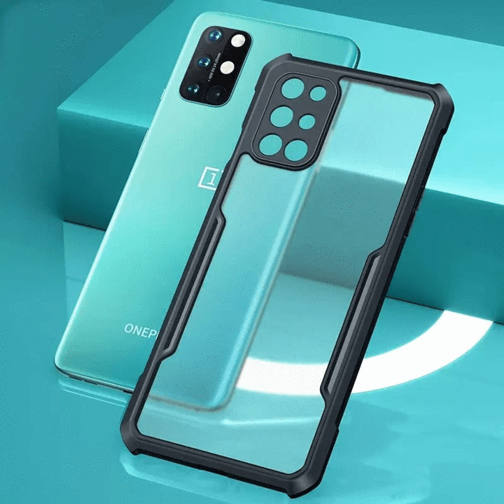 OnePlus 8T Bumper Eagle Transparent Ultra Camera Protection Case