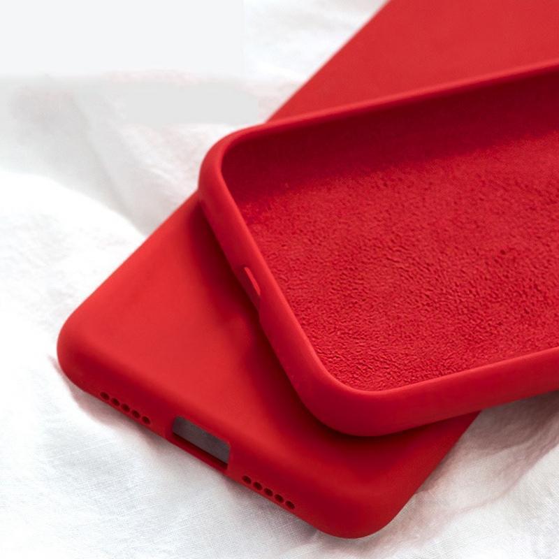 OnePlus 8T Luxury Ogee Silicone Jelly Back Case- Red