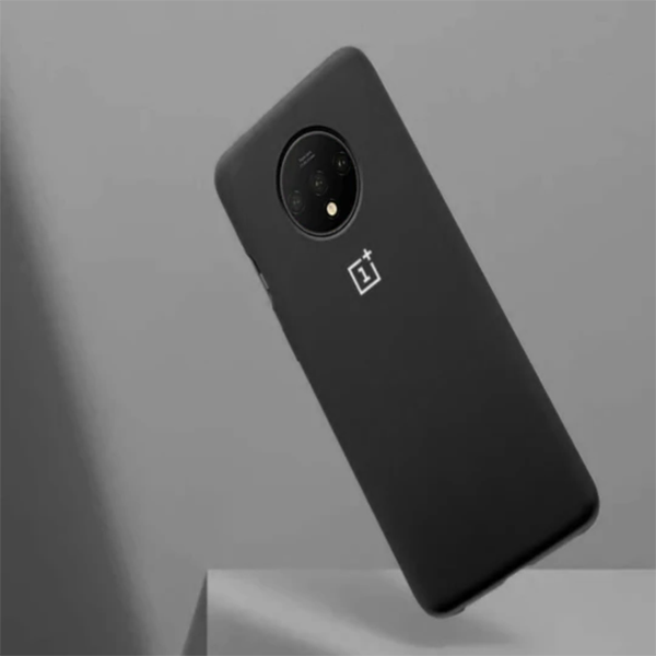 OnePlus 7T Luxury Silicone Jelly Ultra Protection Back Case- Black
