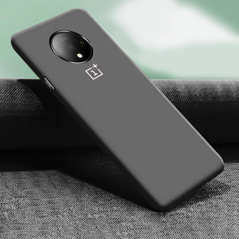 OnePlus 7T Luxury Silicone Jelly Ultra Protection Back Case- Black