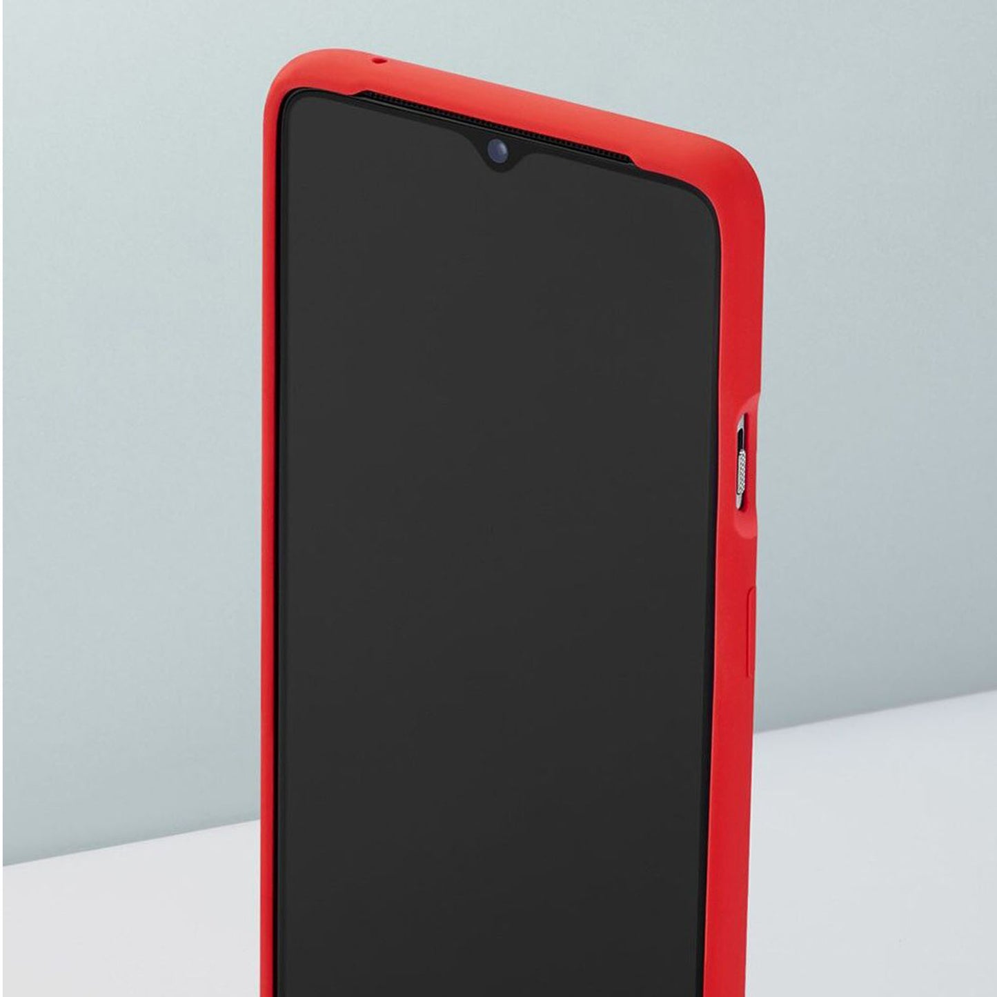 OnePlus 7T Luxury Silicone Jelly Ultra Protection Back Case- Red