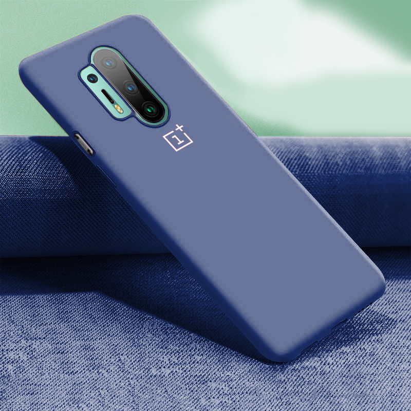 OnePlus 8/8 Pro Luxury Silicone Jelly Back Case- Blue