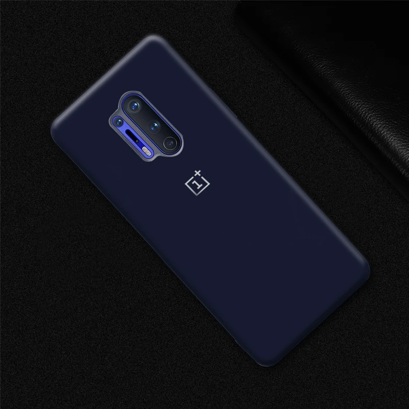 OnePlus 8/8 Pro Luxury Silicone Jelly Back Case- Blue
