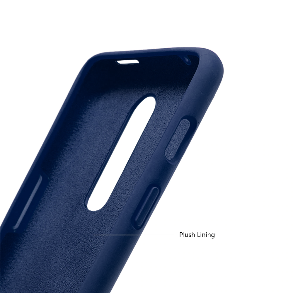 OnePlus 8/8 Pro Luxury Silicone Jelly Back Case- Blue