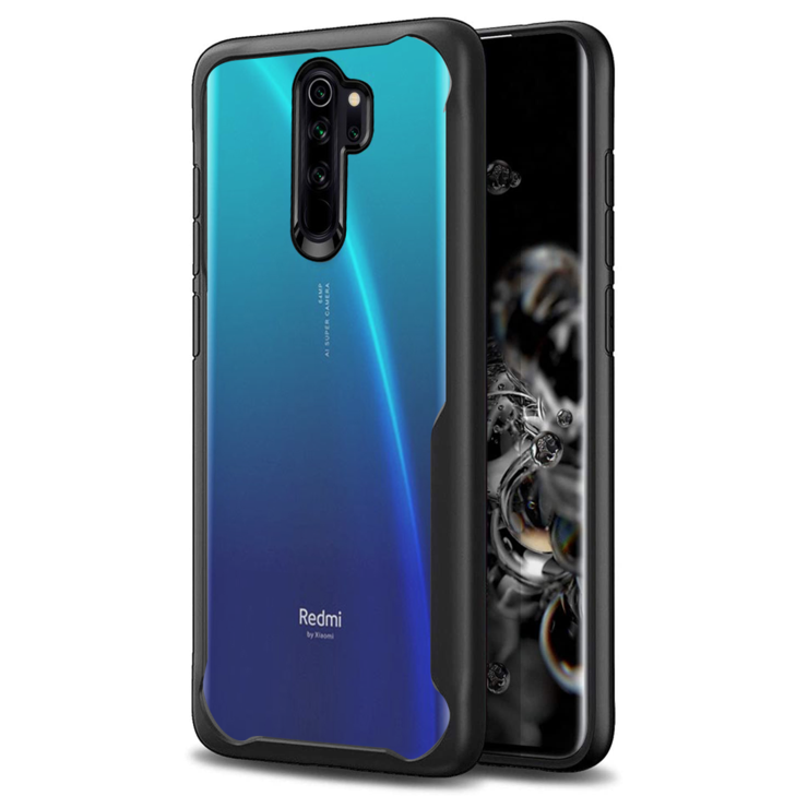Redmi Note 8 Pro Bumper Eagle Transparent Ultra Camera Protection Case