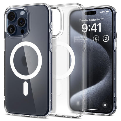 iPhone 17 Series MagSafe Shockproof Transparent Back Case