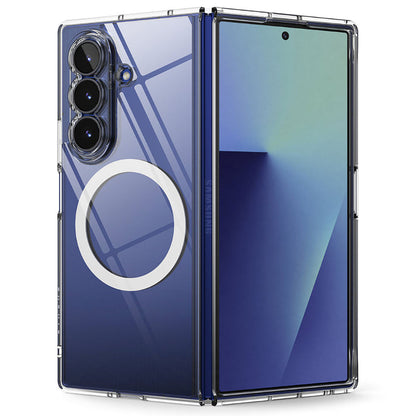 Galaxy Z Fold8 Ultra MagSafe Shockproof Transparent Clear Case
