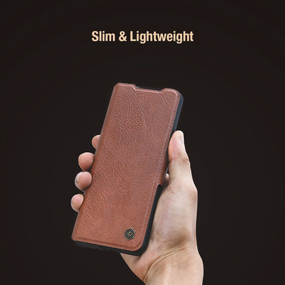 Nillkin ® Galaxy Z Fold5 Luxury PU Leather With Pen Pocket Flip Case