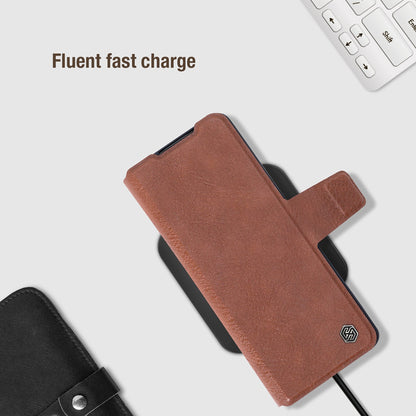 Nillkin ® Galaxy Z Fold4 Luxury PU Leather With Pen Pocket Flip Case