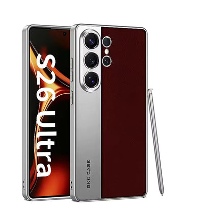 Galaxy S26 Ultra Premium Shockproof New Hybrid Leather Case