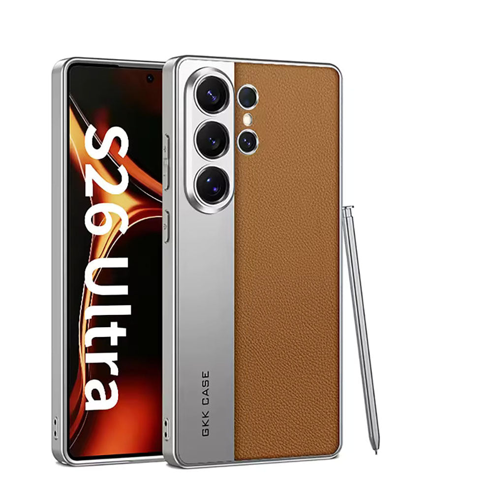 Galaxy S26 Ultra Premium Shockproof New Hybrid Leather Case