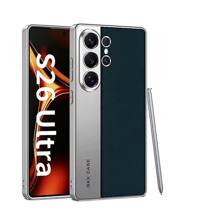 Galaxy S26 Ultra Premium Shockproof New Hybrid Leather Case