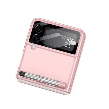 Galaxy Z Flip3 Magnetic Hinge With S Pen Holder Slot Case