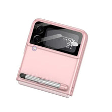 Load image into Gallery viewer, Galaxy Z Flip3 Magnetic Hinge With S Pen Holder Slot Case
