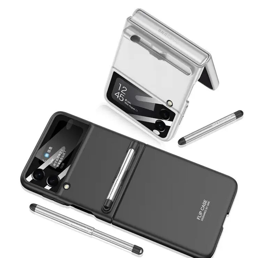 Galaxy Z Flip3 Magnetic Hinge With S Pen Holder Slot Case