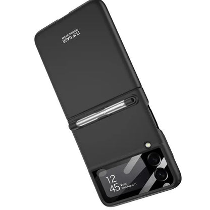 Galaxy Z Flip3 Magnetic Hinge With S Pen Holder Slot Case