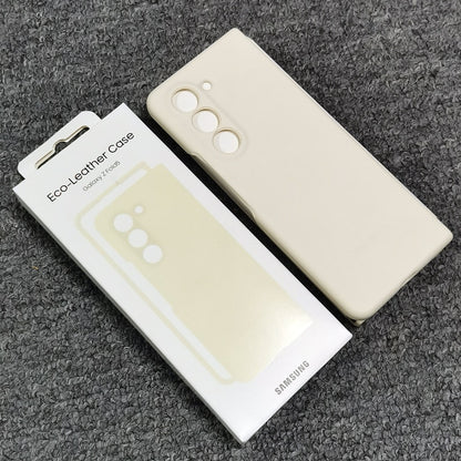 Galaxy Z Fold5 High Quality Soft Silky Touch Protective Eco-Leather Case