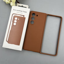 Load image into Gallery viewer, Galaxy Z Fold5 High Quality Soft Silky Touch Protective Eco-Leather Case
