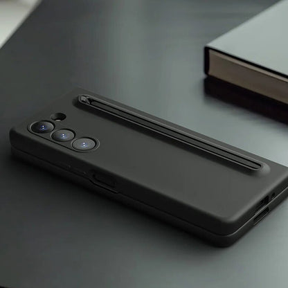Galaxy Z Fold6 Slim S-Pen Version Protective With Front Glass Case