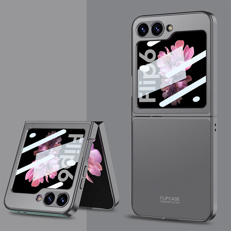 Galaxy Z Flip6 Luxury Ultra-Thin Matte Shine Protection Case