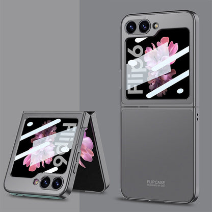 Galaxy Z Flip6 Luxury Ultra-Thin Matte Shine Protection Case