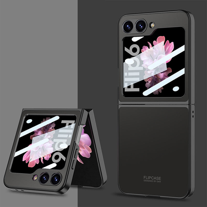 Galaxy Z Flip6 Luxury Ultra-Thin Matte Shine Protection Case