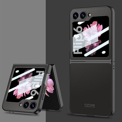 Galaxy Z Flip6 Luxury Ultra-Thin Matte Shine Protection Case