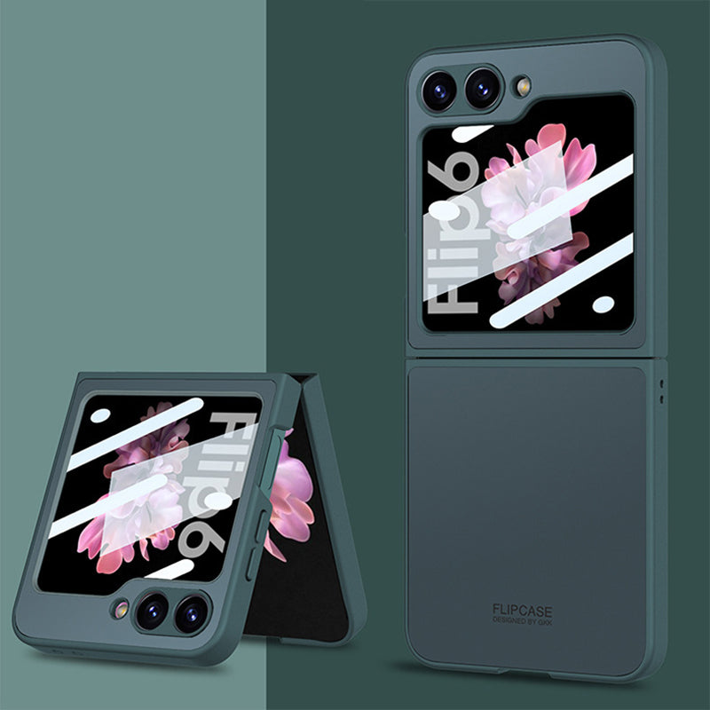 Galaxy Z Flip6 Luxury Ultra-Thin Matte Shine Protection Case