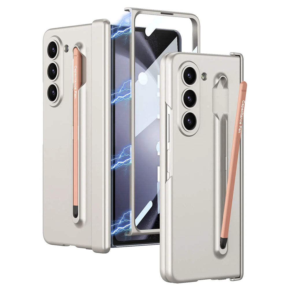 Galaxy Z Fold6 Full Protection With Magnetic Hinge & Touch Pen Case