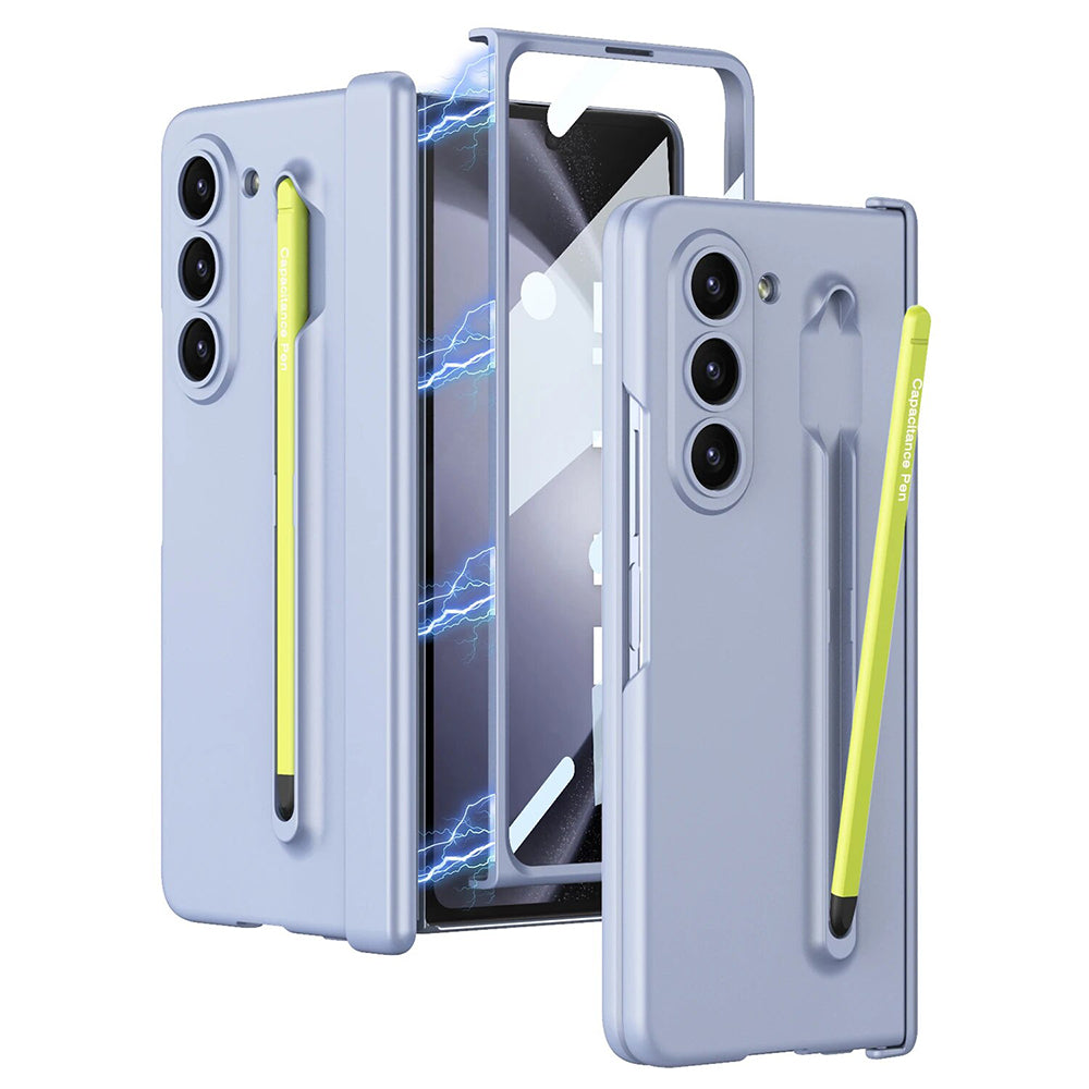 Galaxy Z Fold5 Full Protection With Magnetic Hinge & Touch Pen Case