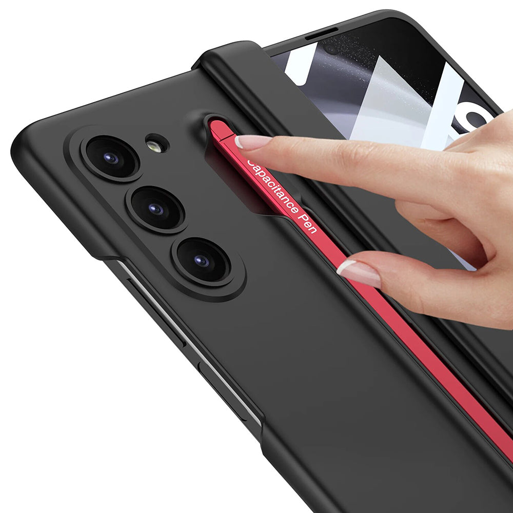 Galaxy Z Fold6 Full Protection With Magnetic Hinge & Touch Pen Case