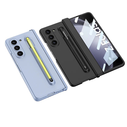 Galaxy Z Fold6 Full Protection With Magnetic Hinge & Touch Pen Case
