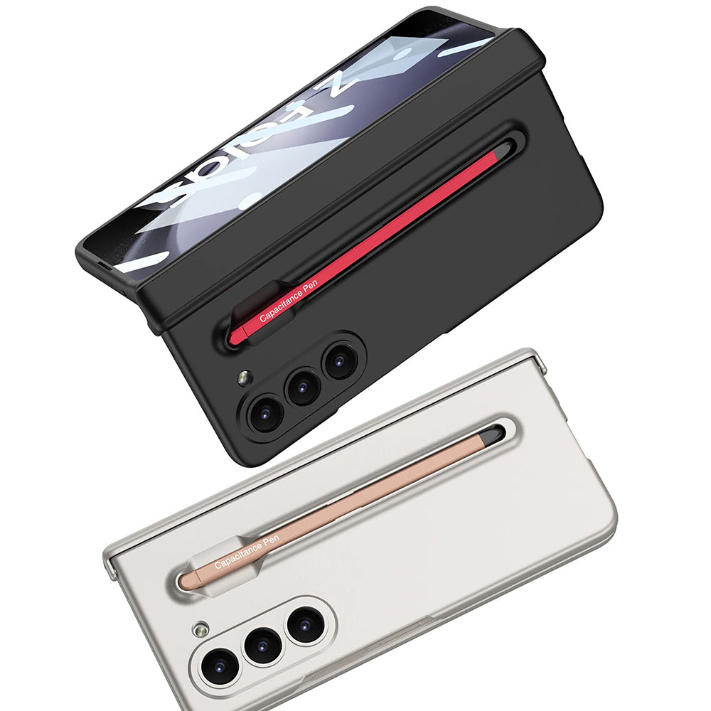 Galaxy Z Fold6 Full Protection With Magnetic Hinge & Touch Pen Case