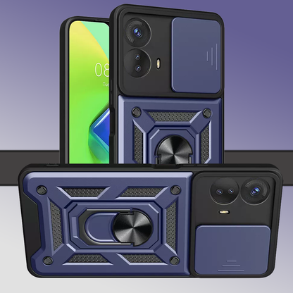 Motorola Edge 50 Fusion 5G Hybrid Dual Armor Case with Camera Slide
