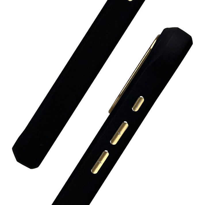 iPhone 16 Series Official Nimmy Bulldog Cool Embroidery Case- Black