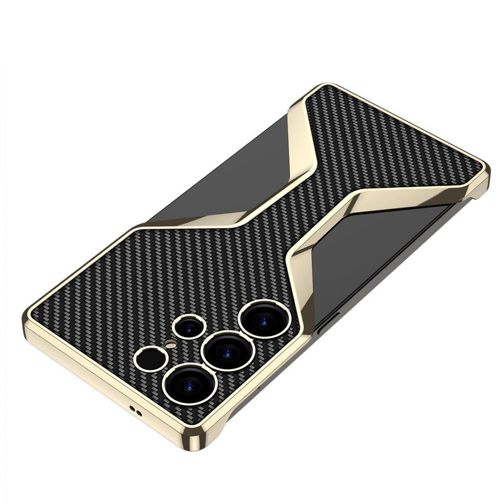 Galaxy S25 Ultra Elegant Borderless Leather Case – Premium Slim Protection
