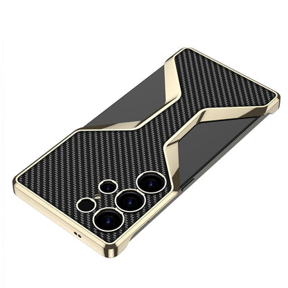 Galaxy S25 Ultra Elegant Borderless Leather Case – Premium Slim Protection