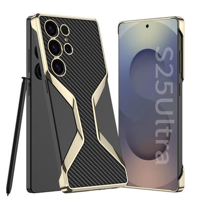 Galaxy S25 Ultra Elegant Borderless Leather Case – Premium Slim Protection