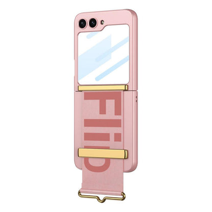 Galaxy Z Flip5 Stretch Wristband Folding Fall Protection Case