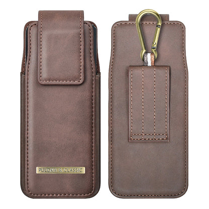 Luxurious Leather Pouch Belt Clip Holster Waist Bag for Galaxy Z Fold Series