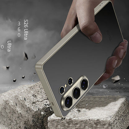 Galaxy S26 Ultra Matte Shine with Anti-fall Protective Case