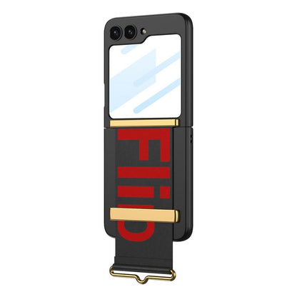Galaxy Z Flip5 Stretch Wristband Folding Fall Protection Case