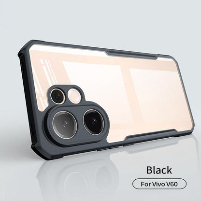 VIVO V60 Shockproof Protective Shell Transparent Clear Case