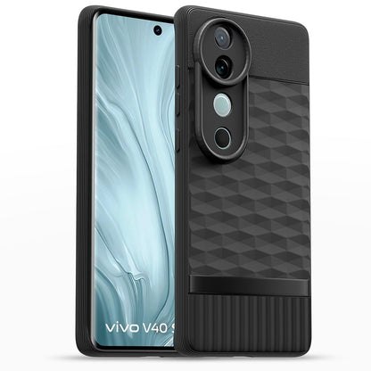 Vivo V40 5G Luxury TPU Soft Flexible Shockproof Bumper Full Camera Protection Case