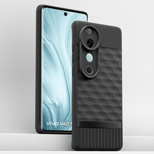 Vivo V40 5G Luxury TPU Soft Flexible Shockproof Bumper Full Camera Protection Case