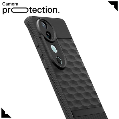 Vivo V40 5G Luxury TPU Soft Flexible Shockproof Bumper Full Camera Protection Case