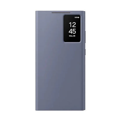 Smart View Stand IC Flip Original Leather Case For Samsung Galaxy 22 Ultra