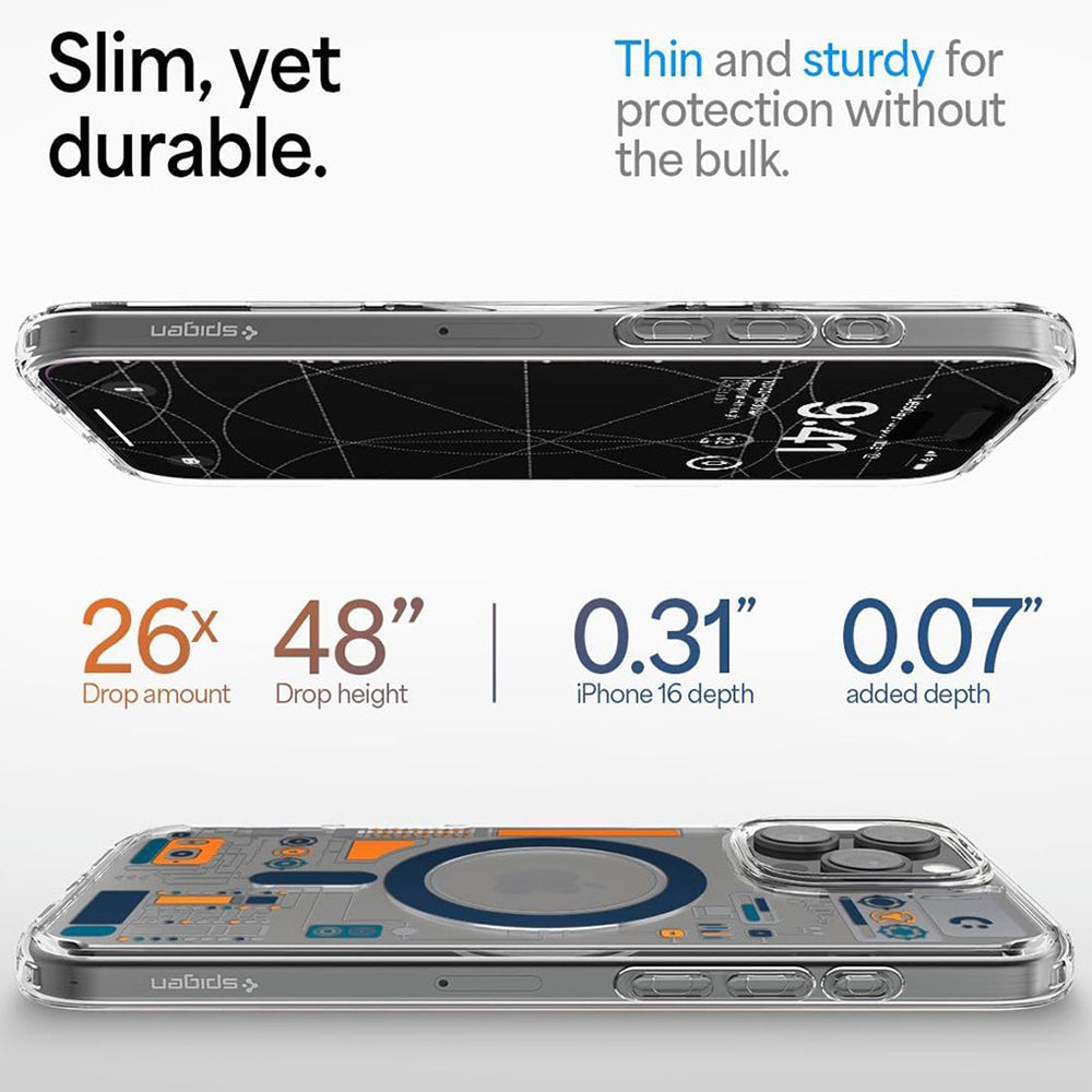 Spigen Ultra Hybrid Analogue MagFit Case with MagSafe for iPhone Series