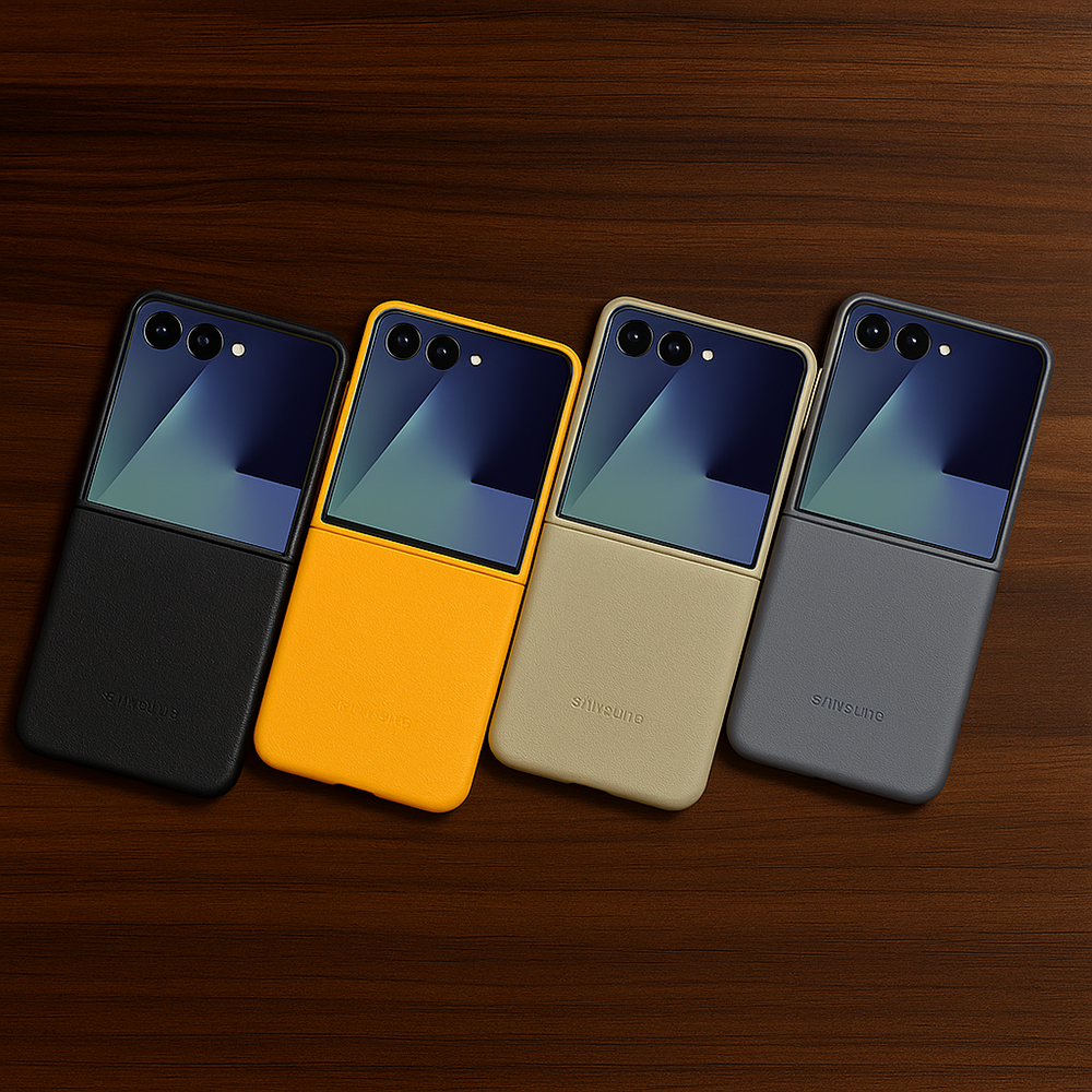 Galaxy Z Flip7 Kindsuit Premium Leather Back Case